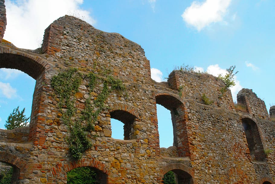 Ruin, Old, Break Up, old ruin, history, ancient, the past, architecture HD wallpaper