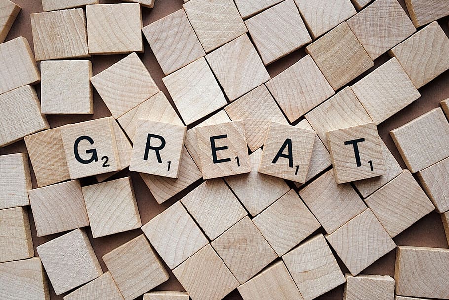 great, good, letters, scrabble, wood - material, large group of objects HD wallpaper