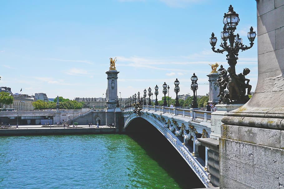 its, paris, river, bridge, france, water, city, historically HD wallpaper