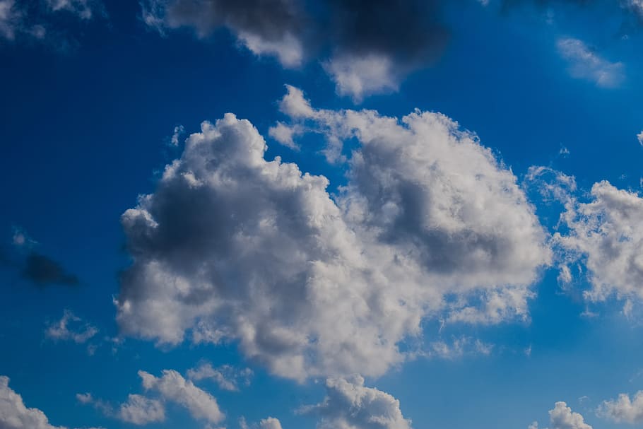 clouds, sky, blue sky clouds, weather, air, cloudscape, meteorology HD wallpaper