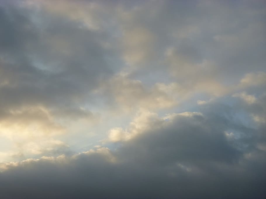 clouds, sky, landscape, cloud - sky, beauty in nature, no people HD wallpaper