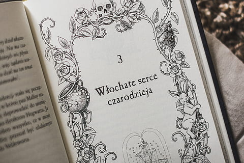 Wlochate serce czarodzieja book page, hobby, open, education HD wallpaper