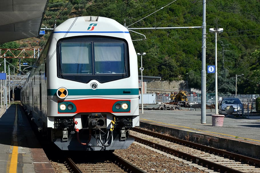 train, track, italy, transportation, mode of transportation HD wallpaper