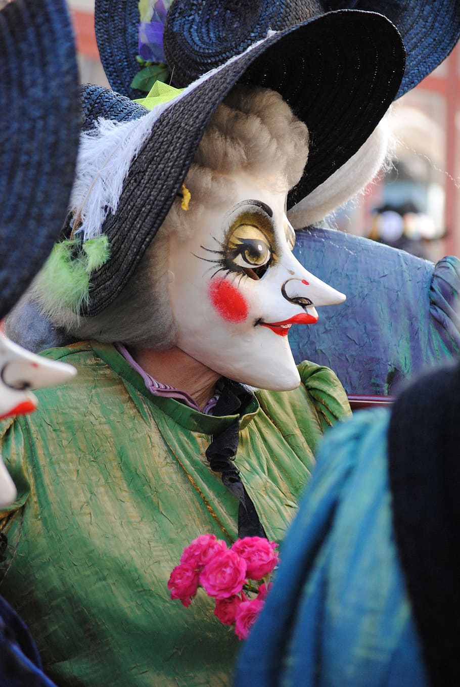 Mask, Old, Aunt, Carnival, old aunt, basler fasnacht 2015, mask - disguise, HD wallpaper