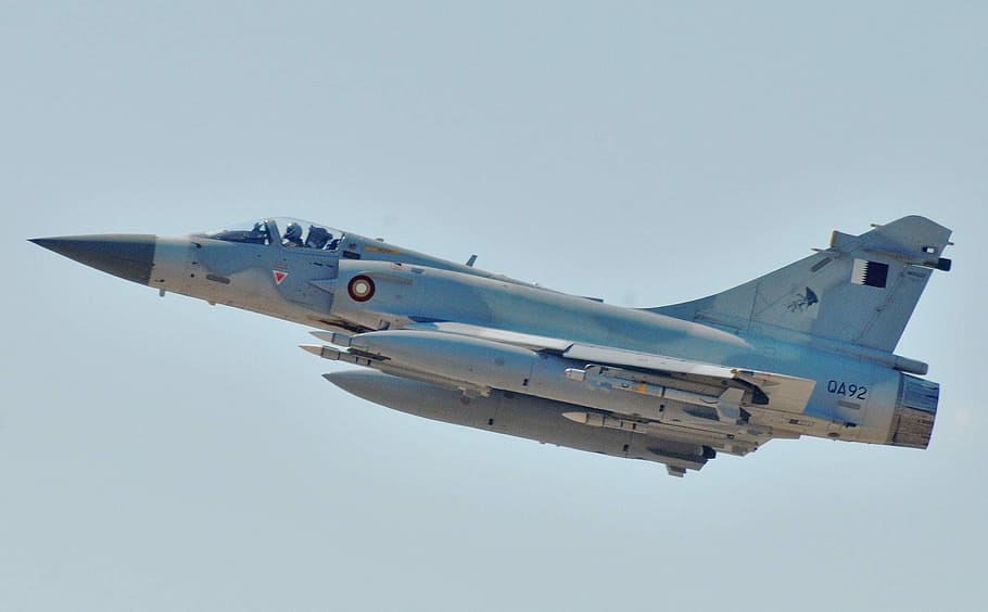 Dassault Mirage 2000, Qatar's Fighter Jet, aircraft, photos, military, HD wallpaper