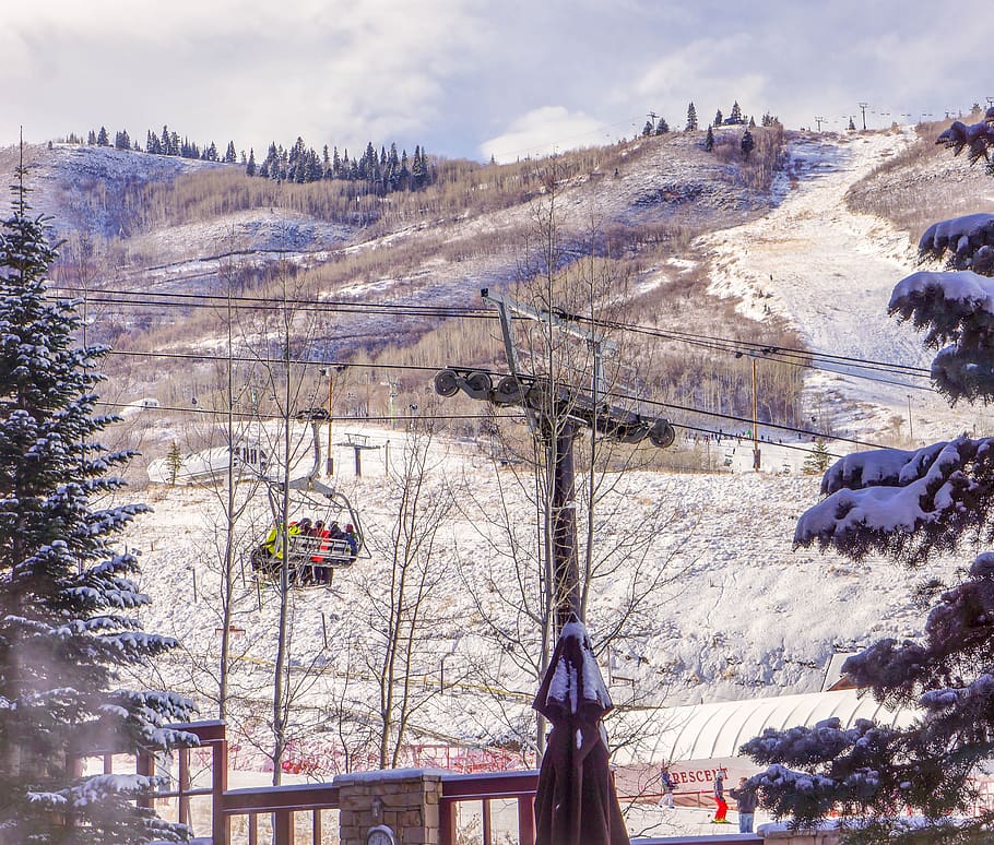 park city, utah, ski lift, gondola, marriott, pools, hot tubs