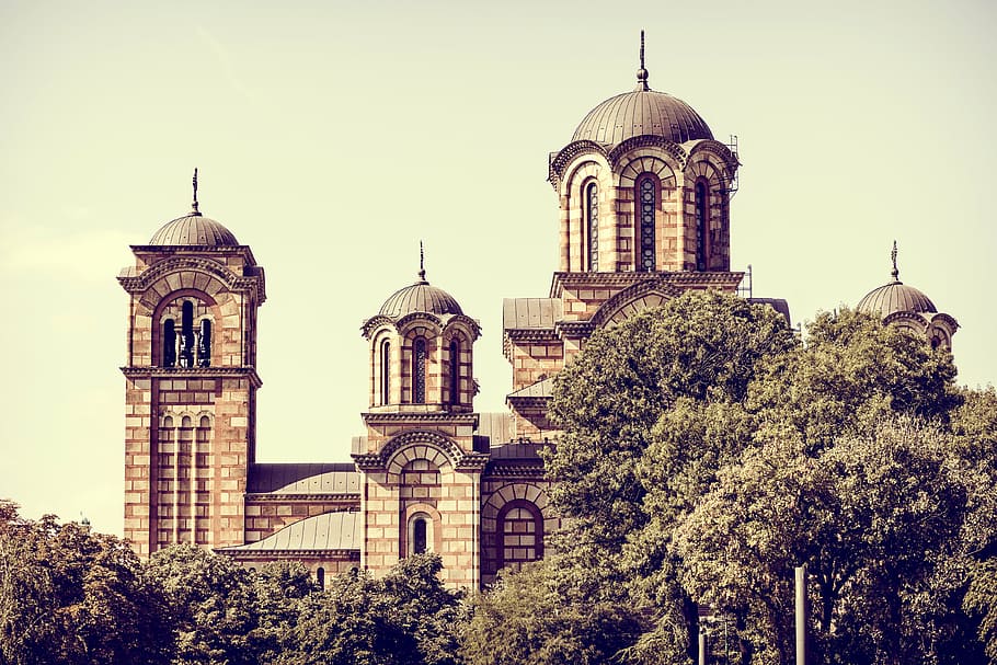ancient, architecture, art, brown, building, cathedral, christian HD wallpaper