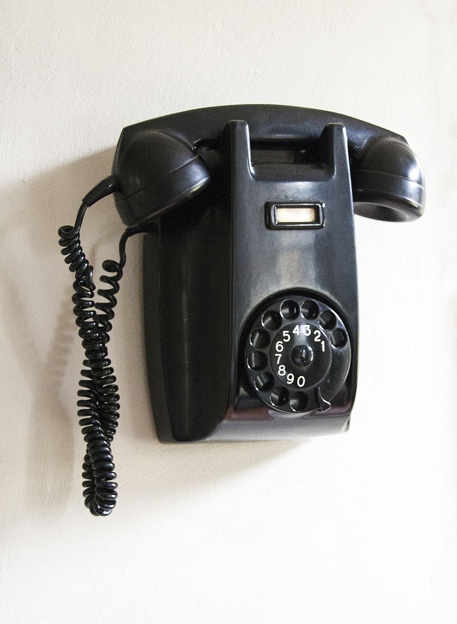 phone, old, contact, dial, analog, talk, connection, telephone HD wallpaper