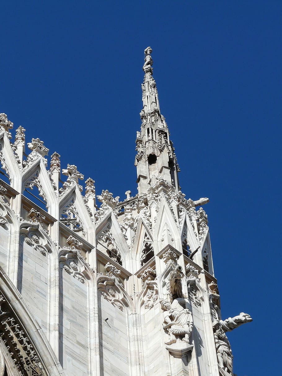 Cathedral, Milan, Architecture, built structure, building exterior HD wallpaper