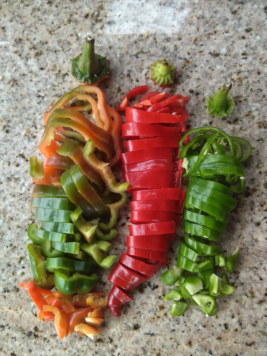 peppers, taco, hot, ghost, garden, vegetables, organic, non gmo HD wallpaper