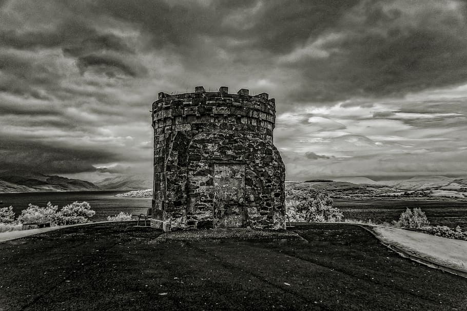 tower, castle, old, landmark, building, architecture, historical HD wallpaper