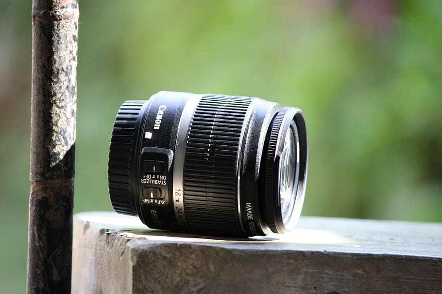 camera, lens, accessory, photography, focus on foreground, technology HD wallpaper