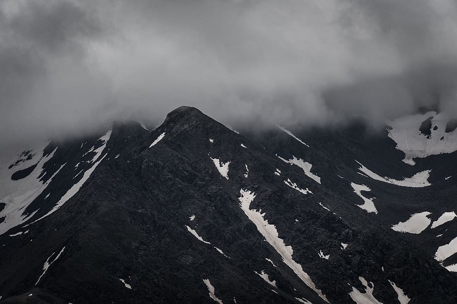 nature, landscape, mountain, clouds, sky, travel, adventure HD wallpaper