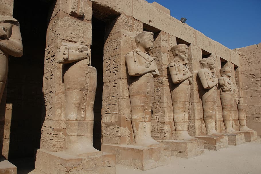 Egypt, Ancient, Archeology, Luxor, karnak, temple, monuments, HD wallpaper