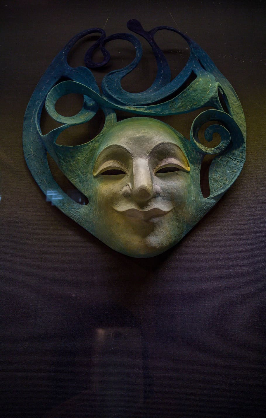 mask, colour, bright, representation, human representation HD wallpaper