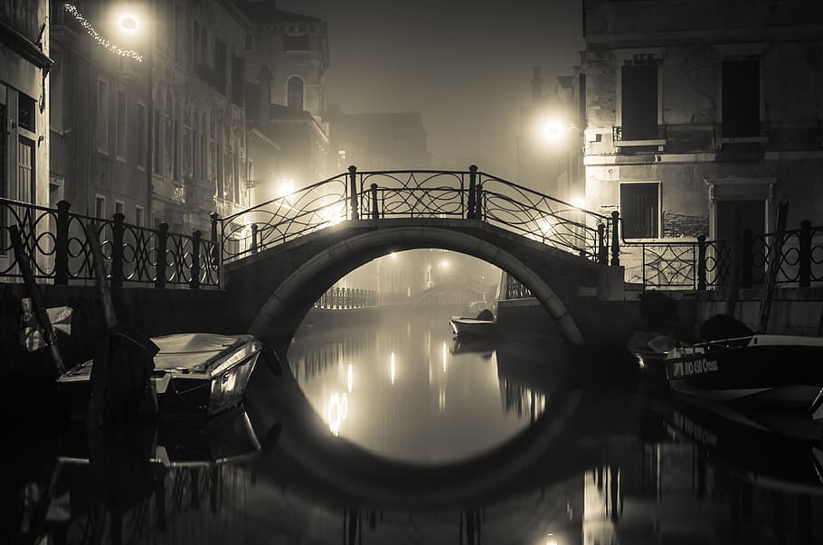 Grand Canal, Venice, Italy, architecture, building, infrastructure HD wallpaper