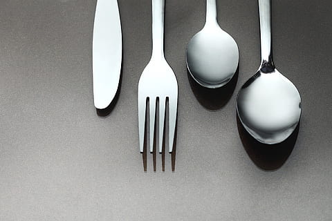 Spoon, Fork, Tableware, silver colored, kitchen utensil, table knife HD wallpaper