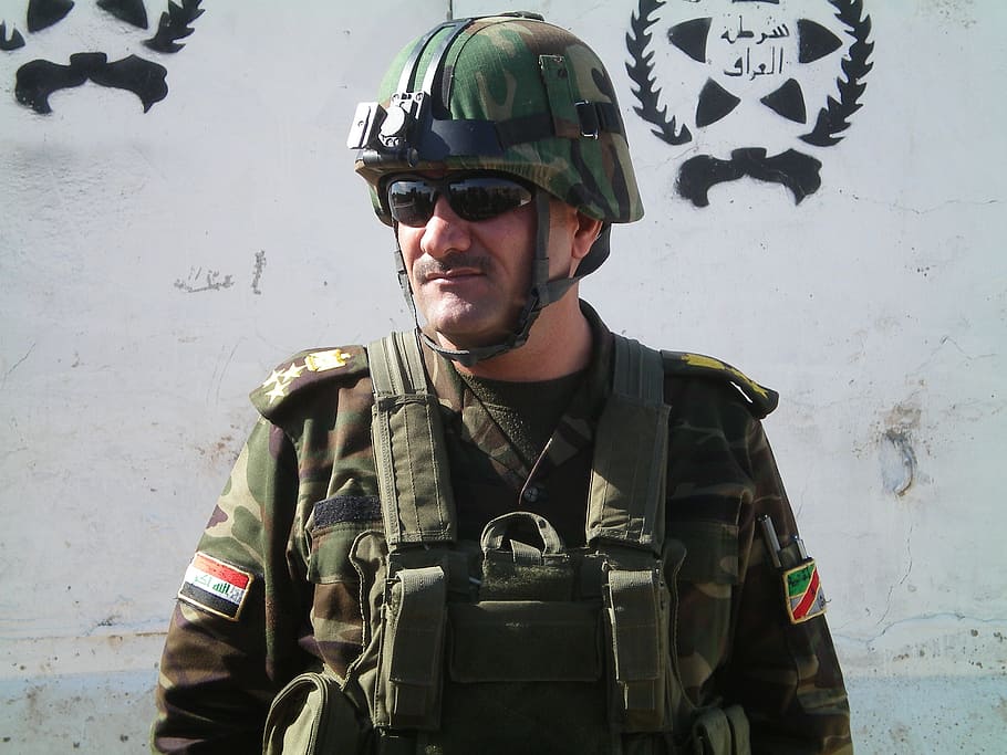 iraq, general, army, military, iraqi army, government, uniform, HD wallpaper