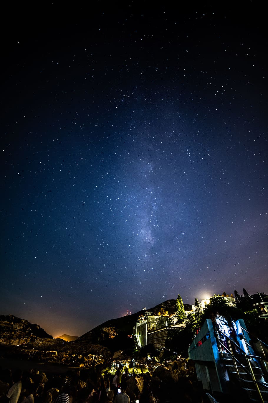 nature, sky, night, dark, astronomy, evening, idyllic, illuminated HD wallpaper