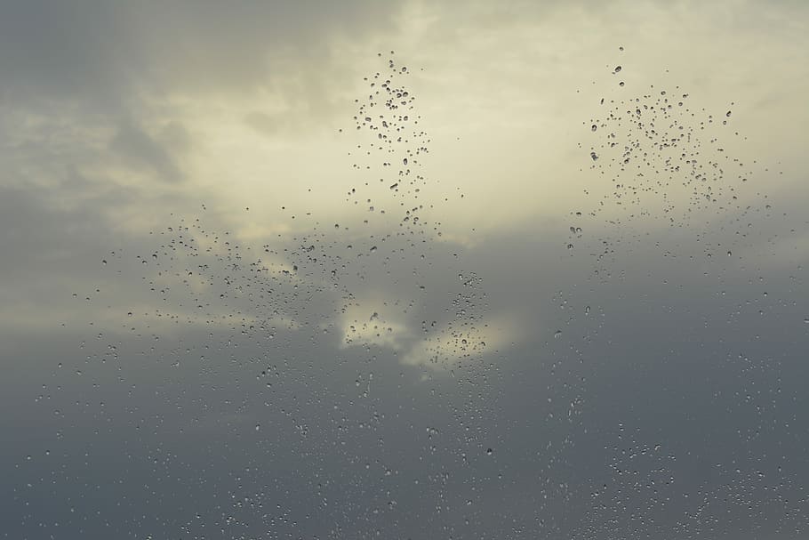 landscape, irbid, jordan, sky, no people, cloud - sky, wet HD wallpaper