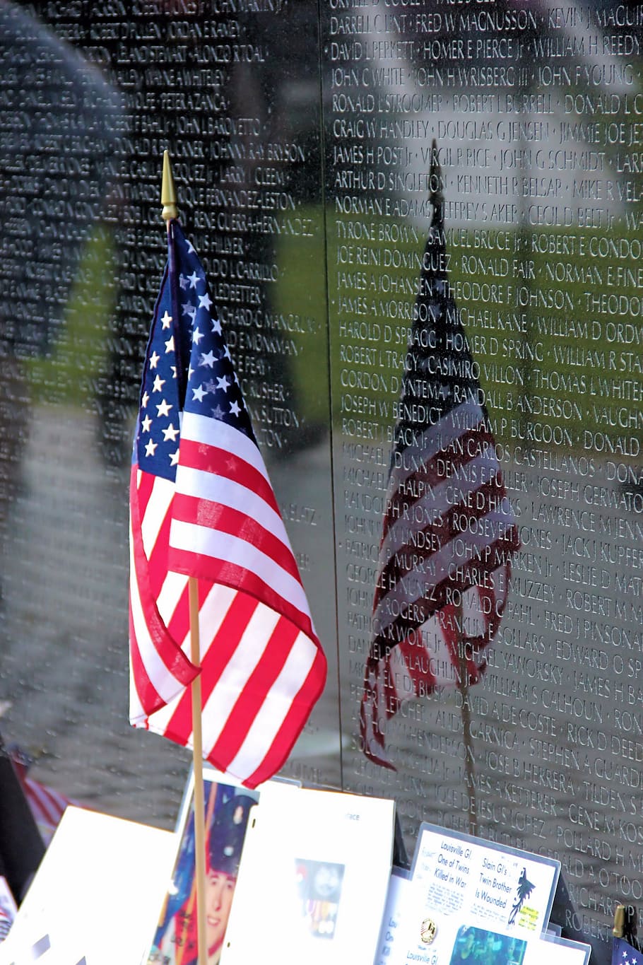 American flag, memorial day, military, honor, national, war, soldier, HD wallpaper