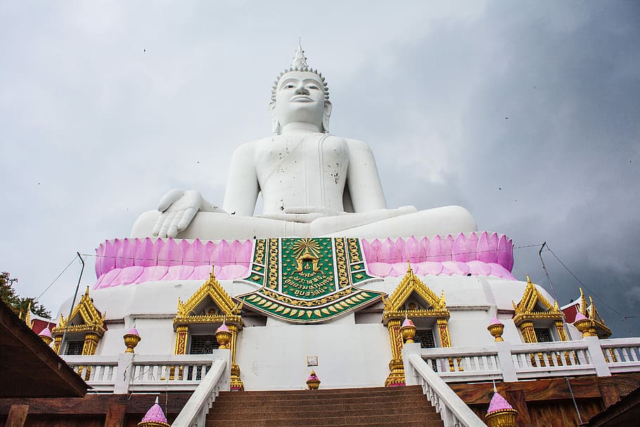 Buddha, Thailand, Temple, Statue, buddhism, asia, religion HD wallpaper