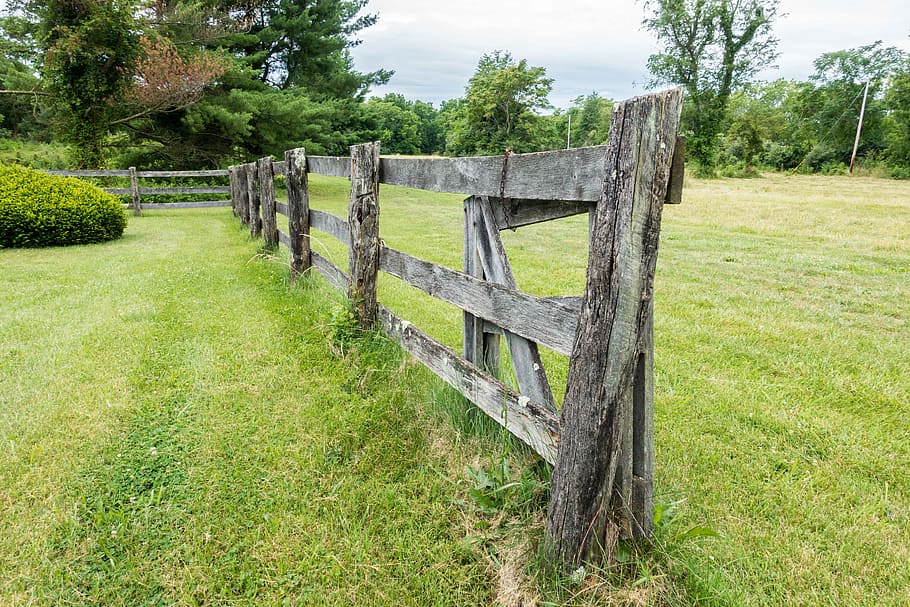 fence, old, field, wooden, vintage, pattern, timber, weathered, HD wallpaper