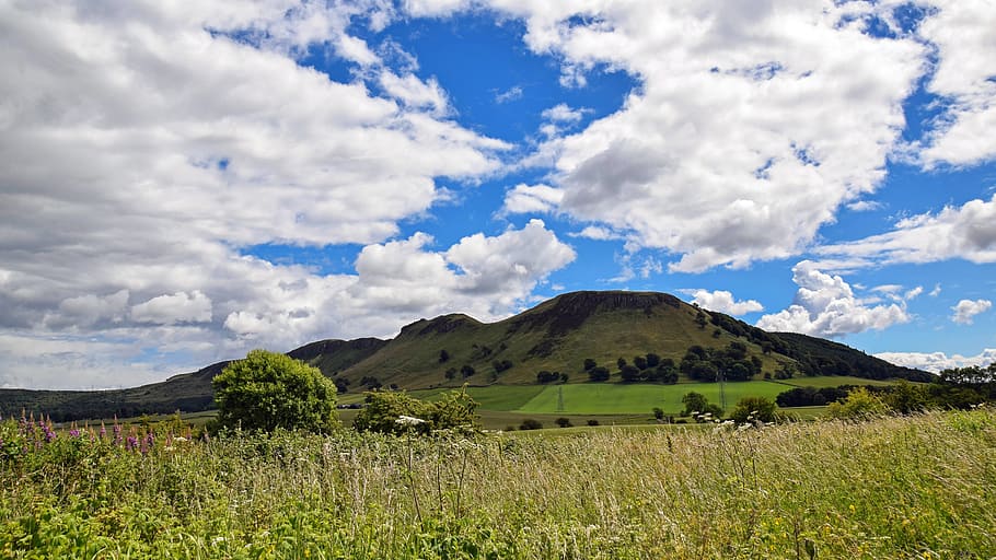 Scotland, England, Clouds, Mood, sky, nature, hill, landscape HD wallpaper