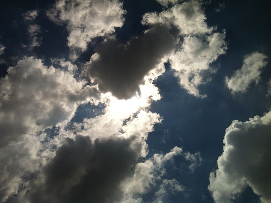 sky, light, cloud, cloud - sky, beauty in nature, cloudscape HD wallpaper