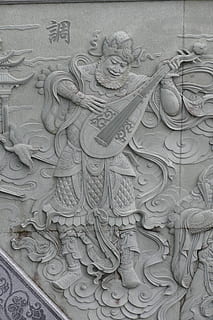taiwan, image, relief, buddhism, china, taoism, temple, figure HD wallpaper