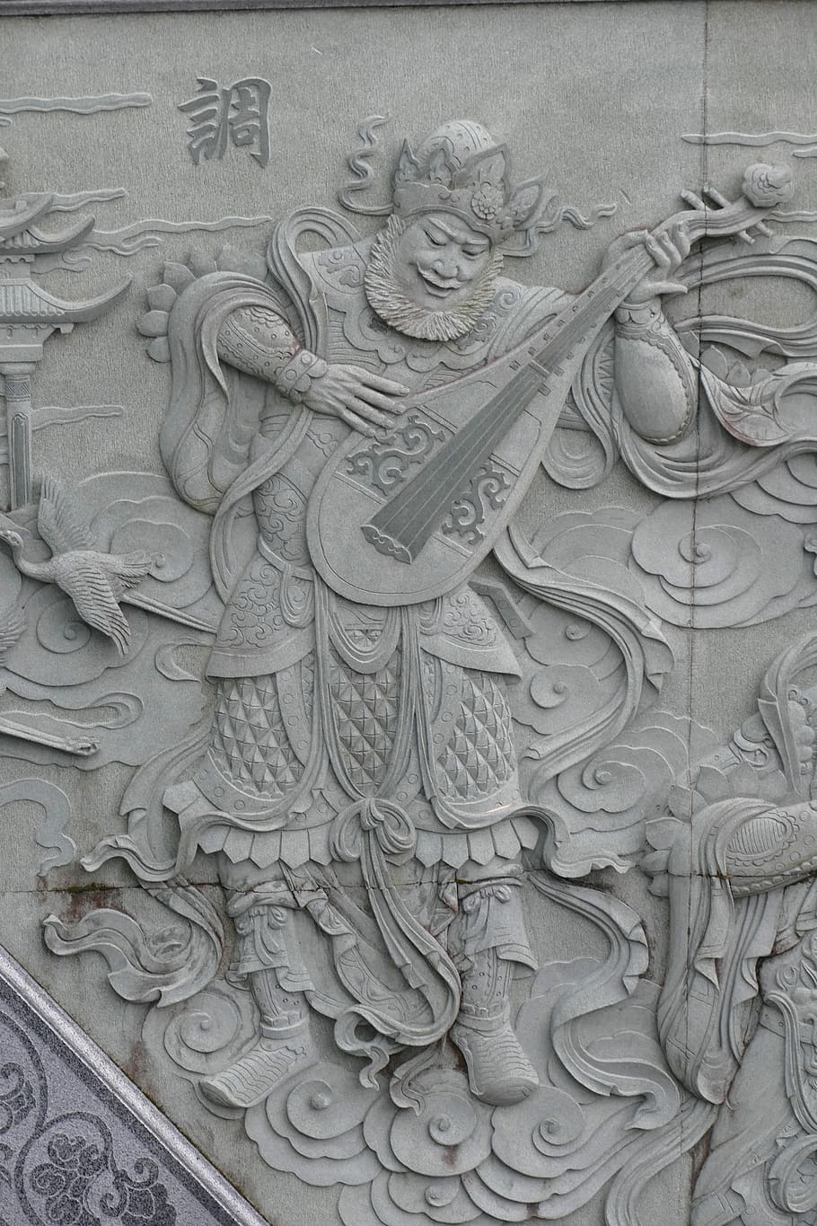 taiwan, image, relief, buddhism, china, taoism, temple, figure HD wallpaper