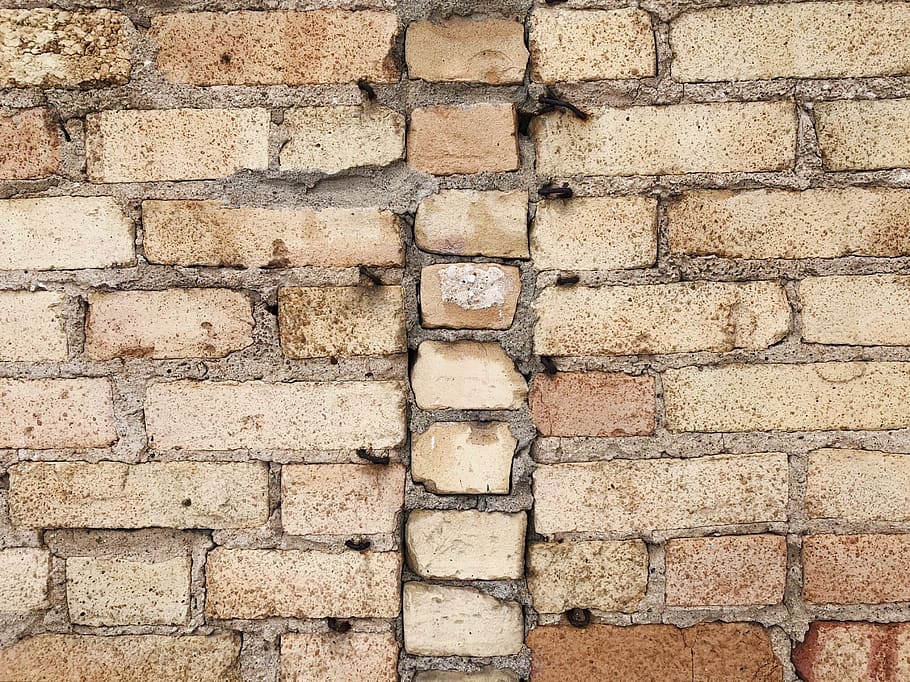 stone, wall, brick, old, pattern, backgrounds, full frame, architecture HD wallpaper