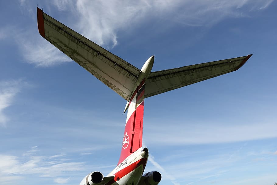 germany, hermeskeil, museum, airplane, tupolev, tupolew, tu-134a HD wallpaper