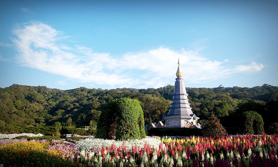 park, doi, inthanon, wallpaper, thailand, chiangmai, tower HD wallpaper