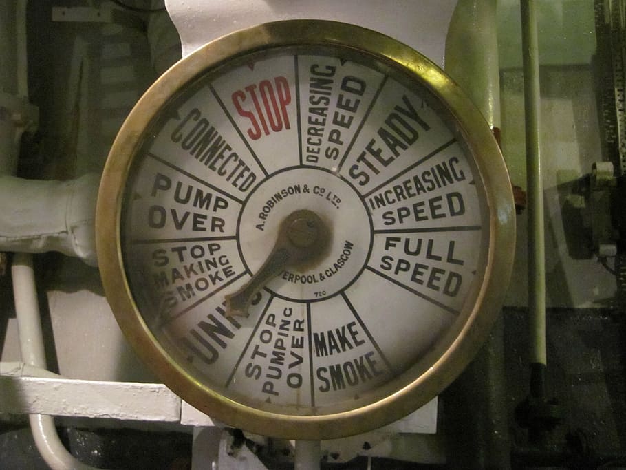 speed, antique, ship, engine, shipping, power, water, speedometer, HD wallpaper