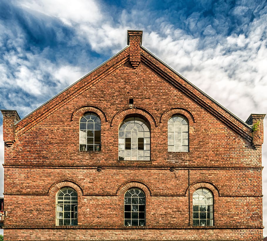 facade, home, wall, bricked, architecture, building, clinker HD wallpaper