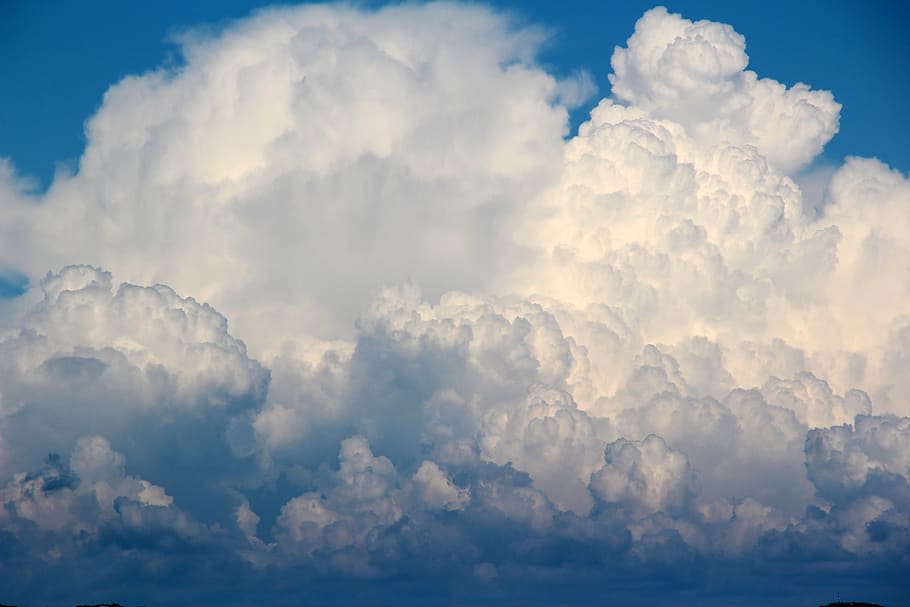 clouds, sky, cloud - sky, beauty in nature, cloudscape, scenics - nature HD wallpaper