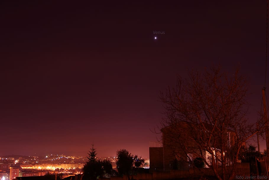Space, Planets, Stars, Venus, Night Sky, astronomy, galaxy HD wallpaper