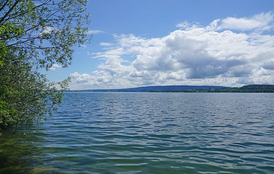 Untersee, Lake Constance, zellersee, peninsula, mettnau, thurgau lake back