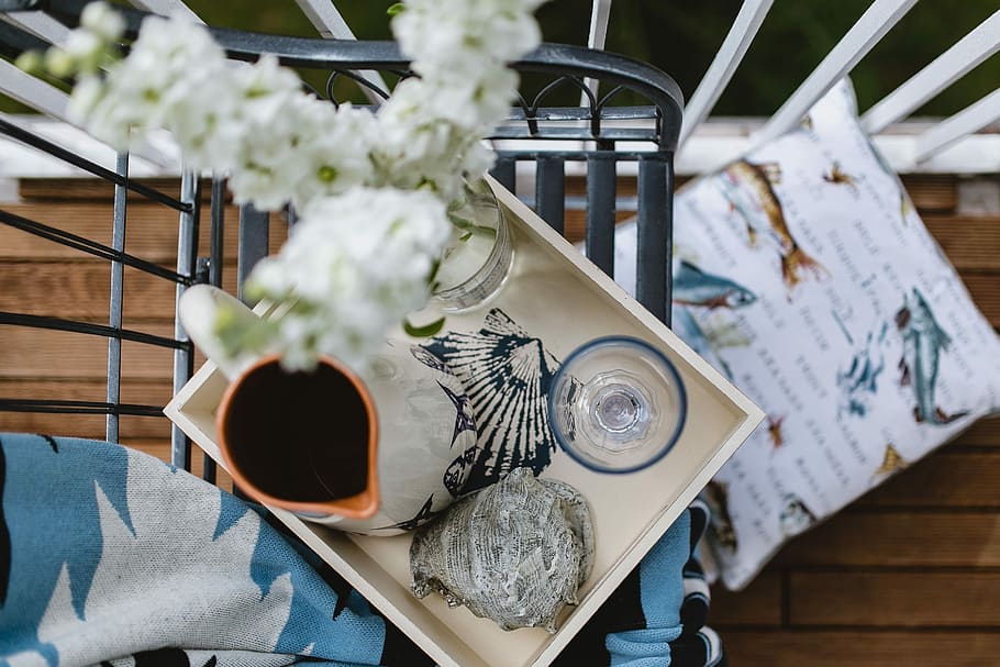 Seaside Style: Nautical Balcony Decor, summer, resting, relax HD wallpaper