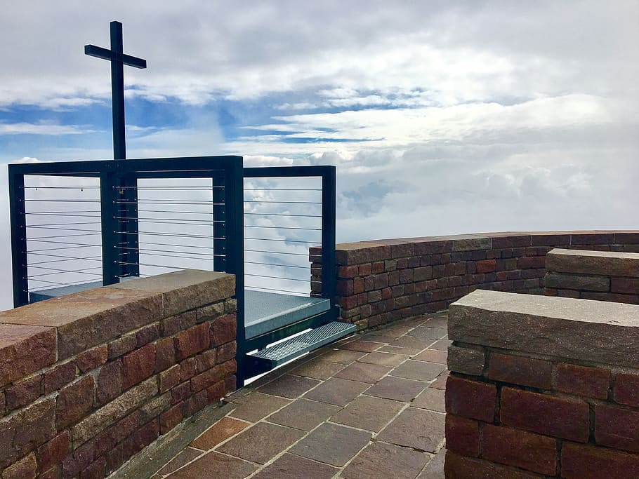 sky, architecture, god, holy, monte tamaro, switzerland, top HD wallpaper