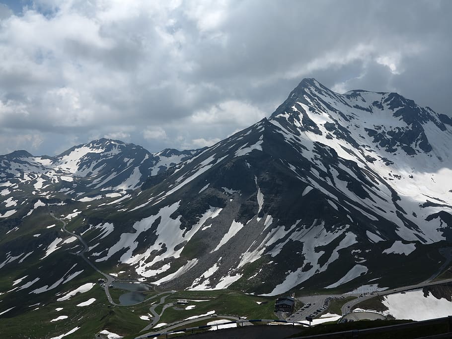 alps, mountains, snow, cloud - sky, beauty in nature, cold temperature HD wallpaper
