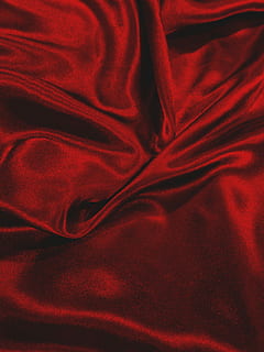 red textile, texture, silk, bed, sheet, backgrounds, full frame HD wallpaper