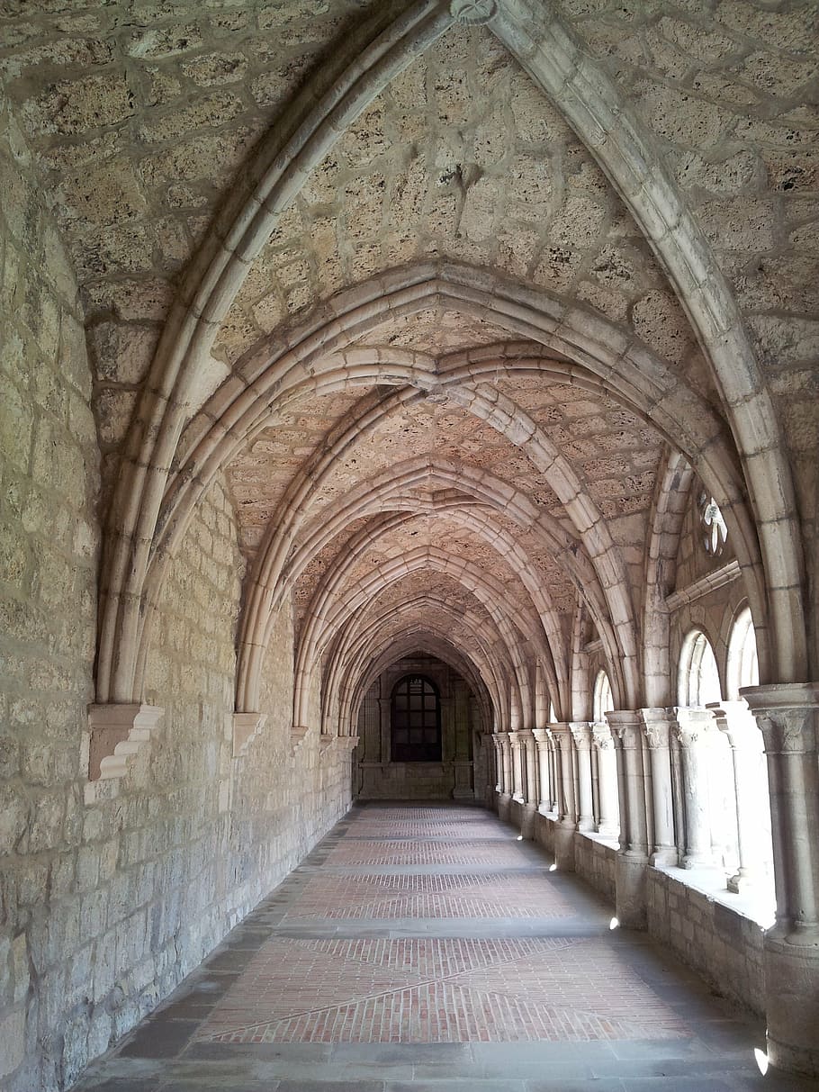 monastery, arches, church, architecture, built structure, direction HD wallpaper