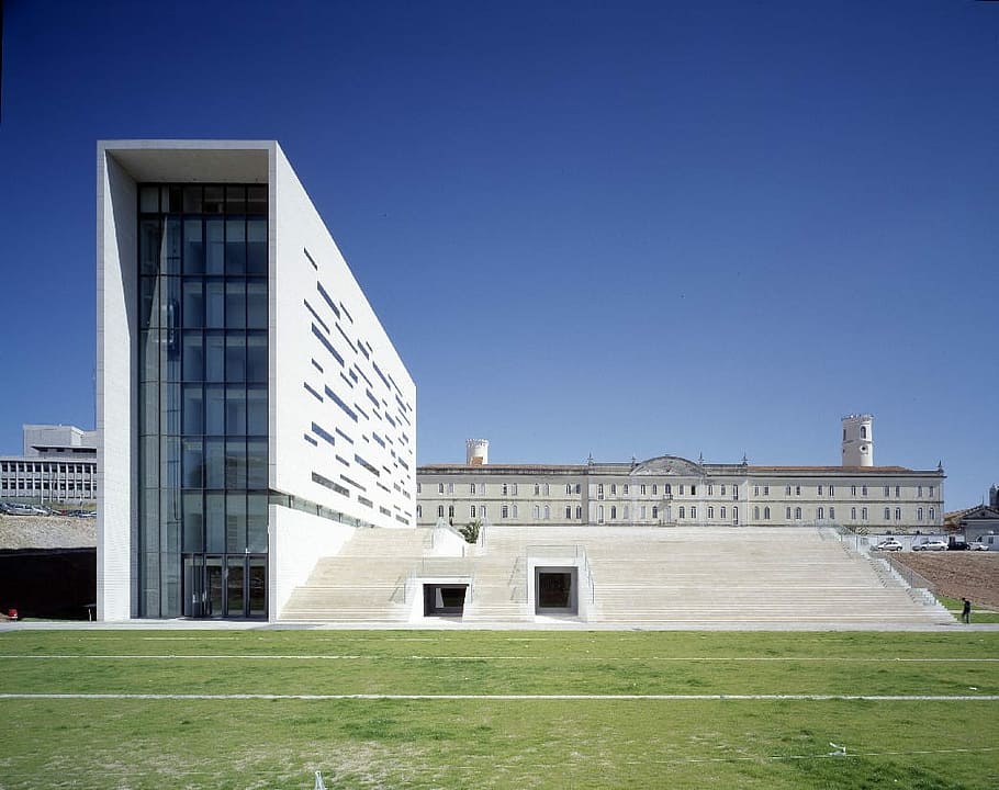 New University of Lisbon main campus, building, college, education, HD wallpaper