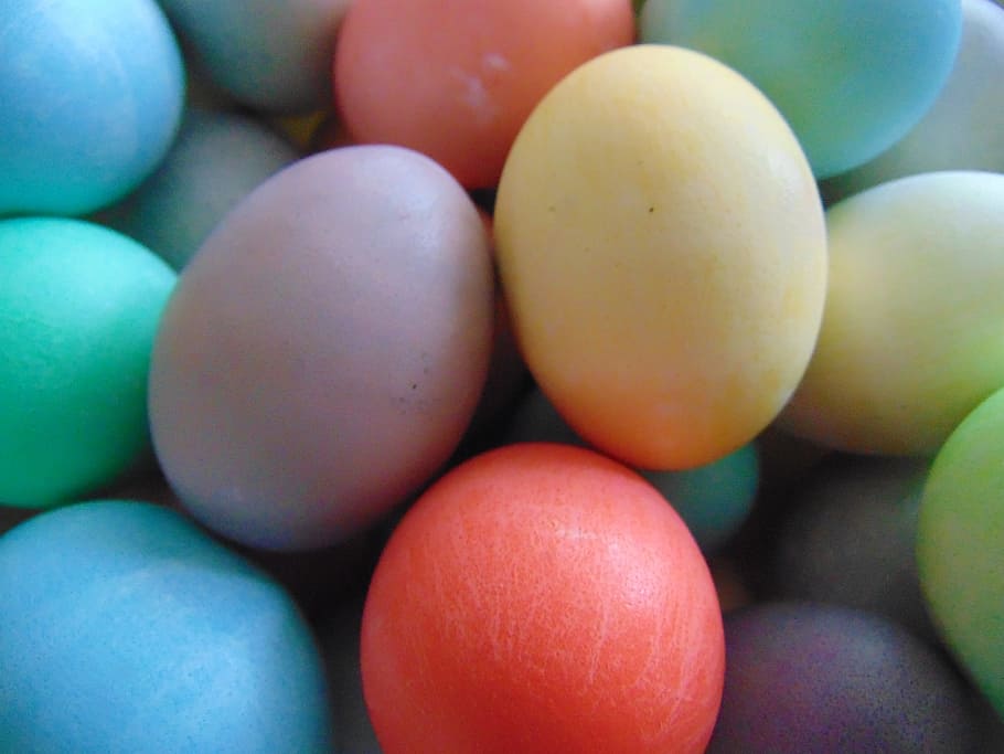 easter, eggs, color, dye, easter eggs, holiday, food, food and drink HD wallpaper
