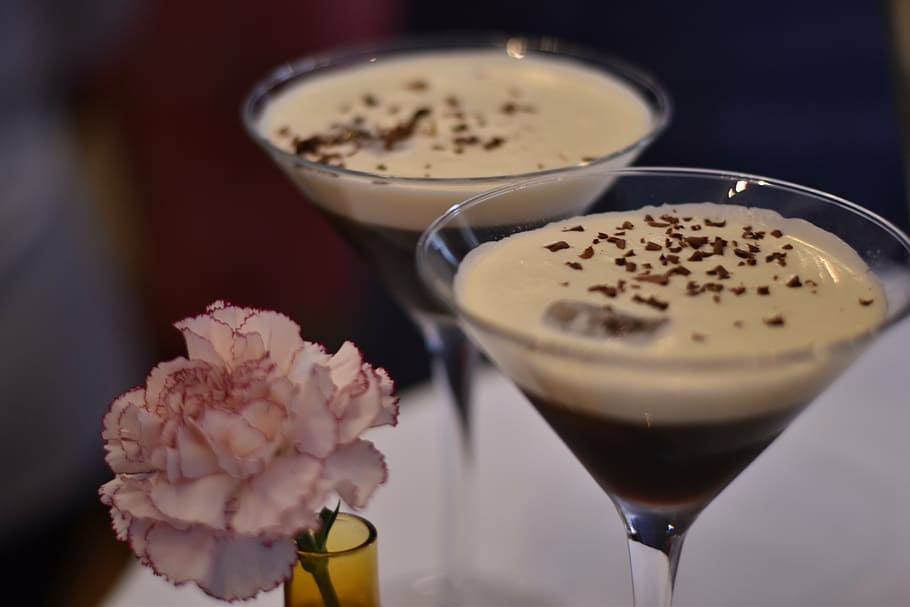 drink, chocolate, coctail, coffee - Drink, cafe, cup, cappuccino HD wallpaper