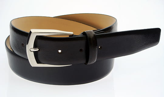 black leather belt, brown, white background, studio shot, drink HD wallpaper