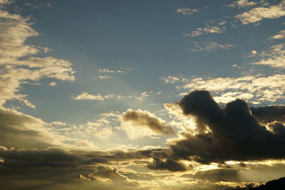 clouds, sky, clouds form, nature, scenics, cloud - sky, beauty in nature HD wallpaper