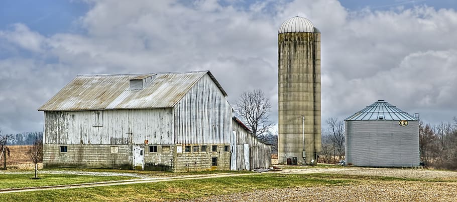 barn, rustic, barns, ohio, digital art, rural, scenic, country HD wallpaper